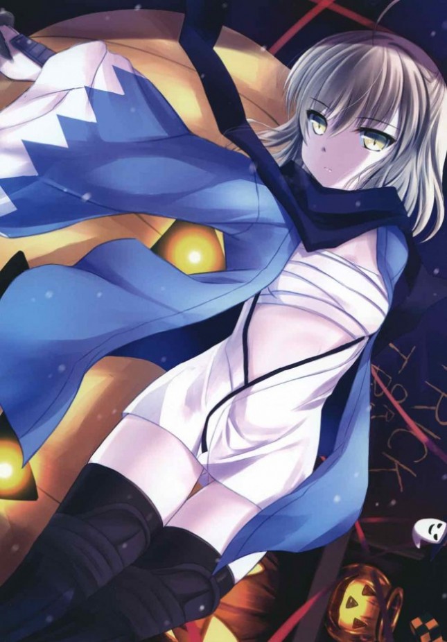 【Fate Grand Order エロ同人】ジャンヌ・ダルク・オルタから巨乳を見せられ…【無料 エロ漫画】(16)